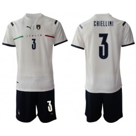 Completo Calcio Italia Giorgio Chiellini 3 Bambino Divisa Trasferta 2021/2022 